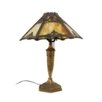 LAMPADA DA TAVOLO esagonale - AMERICANA 1930 ca