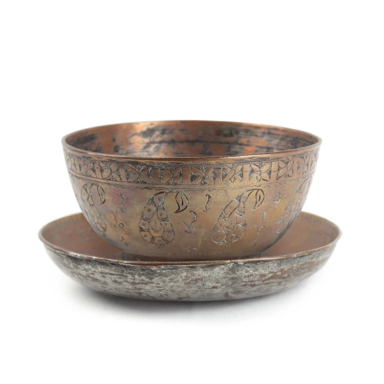 Set-Piatto-Coppa-Argento-AR16 PIATTO E COPPA in rame - immagine 1