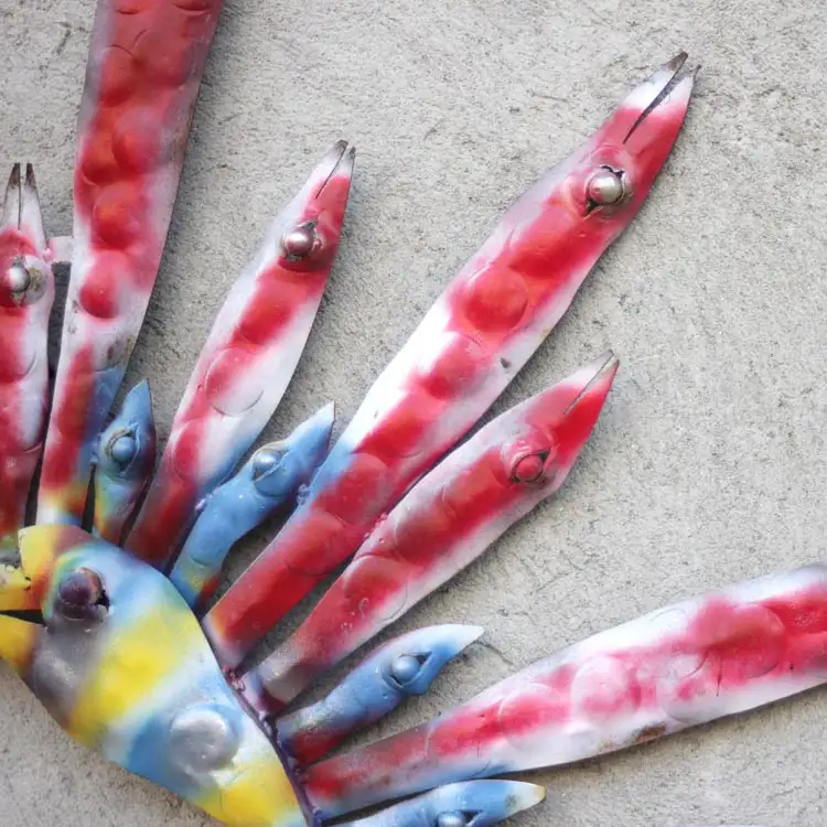 Cornice Artistica Pesci Multicolor Tamburelli AR ARTTAM 1SCG lato