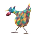 SCULTURA Gallo in ferro di G. TAMBURELLI