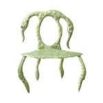 SEDIA Cigni in ferro zincato di G. TAMBURELLI