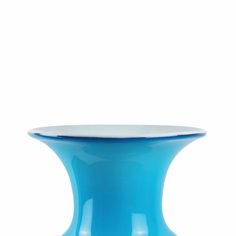 Vaso Vetro Turchese Romano Dona AR21 dettaglio 2