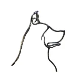 SCULTURA Testa di Cane pastore di D. Milanesi