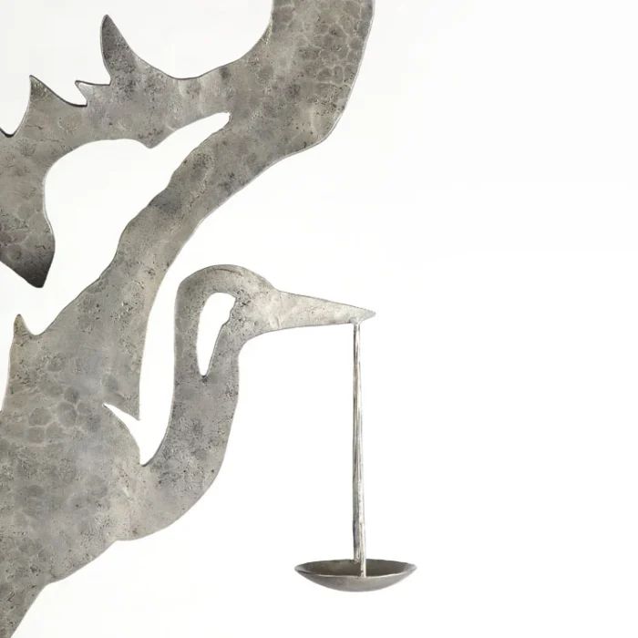 SCULTURA Equilibrio in ferro di S. Robiglio - immagine 2