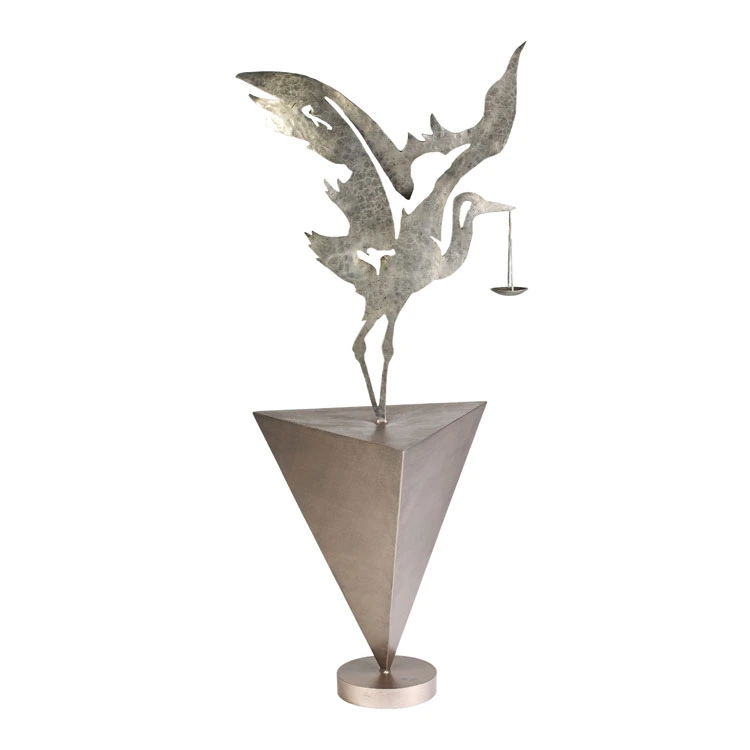 AR SROB EQUILIBRIO Scultura ferro Robiglio