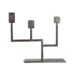 CANDELIERE Genesi 1 in ferro battuto di S. Robiglio