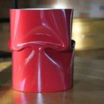 SECCHIELLO GHIACCIO in acciaio rosso di S. Robiglio - immagine 3