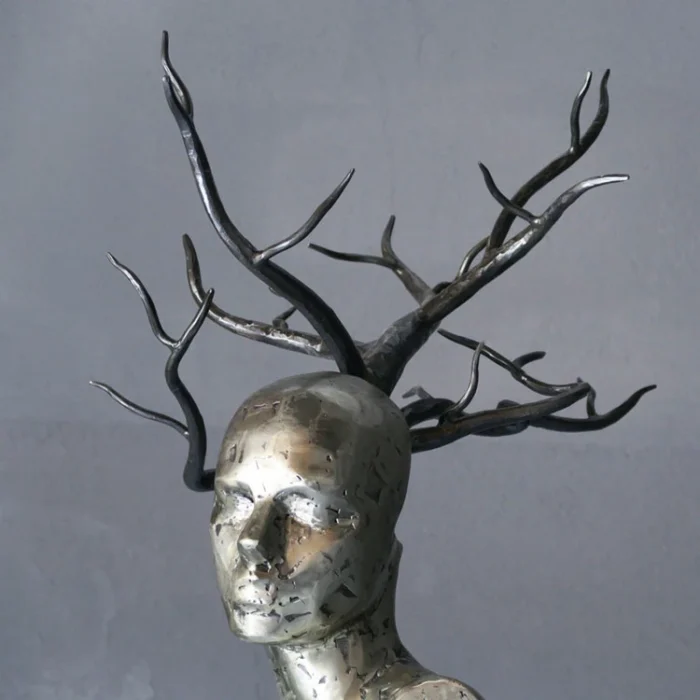 SCULTURA Simbiosi in ferro di S. Robiglio - immagine 5