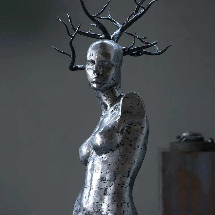 AR SROB SIMBIOSI Scultura Robiglio lato