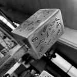 CANDELIERE Genesi 1 in ferro battuto di S. Robiglio - immagine 3