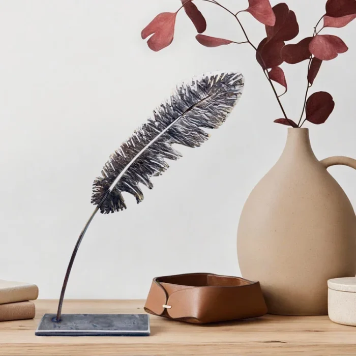 SCULTURA Piuma al vento #2 di D. Milanesi - immagine 4