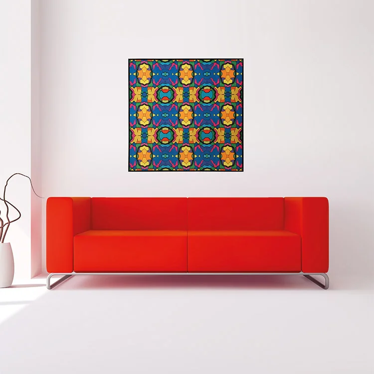 Ambientazione quadro FORME COLORI Micieli AR MMIC1QUADRO