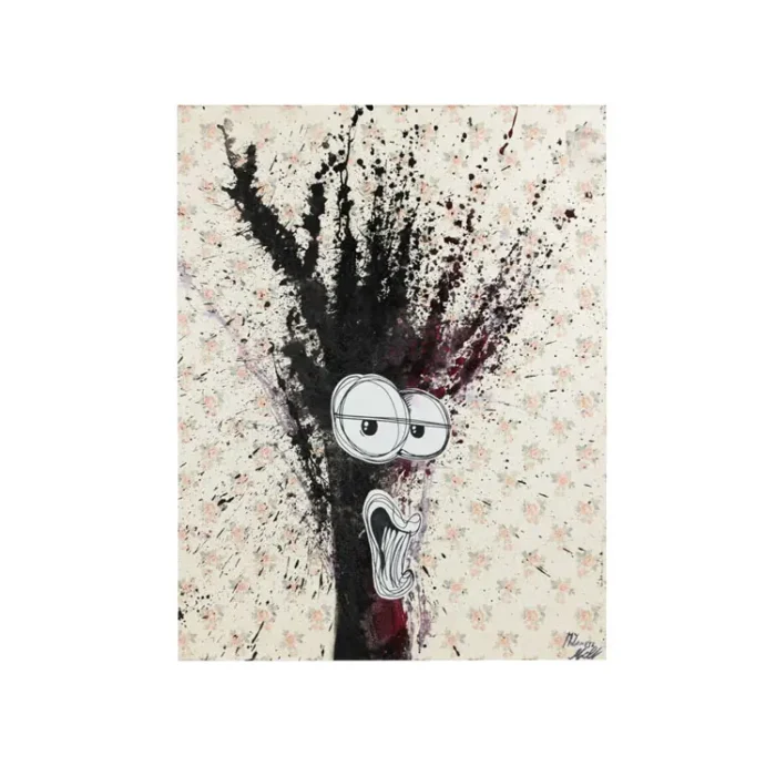 QUADRO ACRILICO-COLLAGE-SOUL 2025- op.2 ALFONSA di M.Milanese - immagine 3