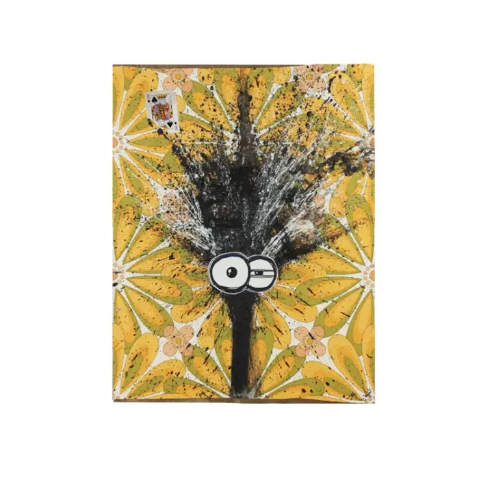 QUADRO ACRILICO-COLLAGE-SOUL 2025- op.9 MICHELA di M.Milanese - immagine 5