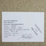 QUADRO ACRILICO-COLLAGE-SOUL 2025- op.1 PABLO di M.Milanese - immagine 2