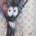 QUADRO ACRILICO-COLLAGE-SOUL 2025- op.1 PABLO di M.Milanese