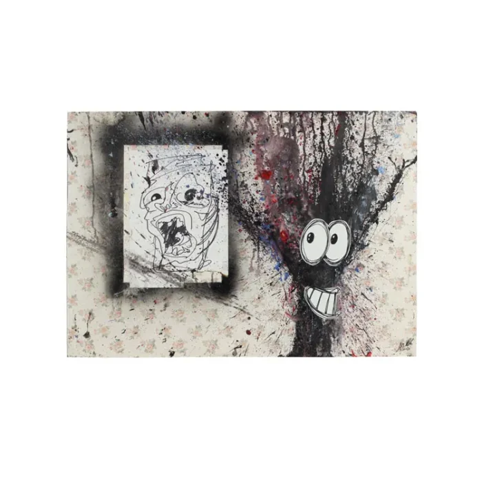 QUADRO ACRILICO-COLLAGE-SOUL 2025- op.1 PABLO di M.Milanese - immagine 3