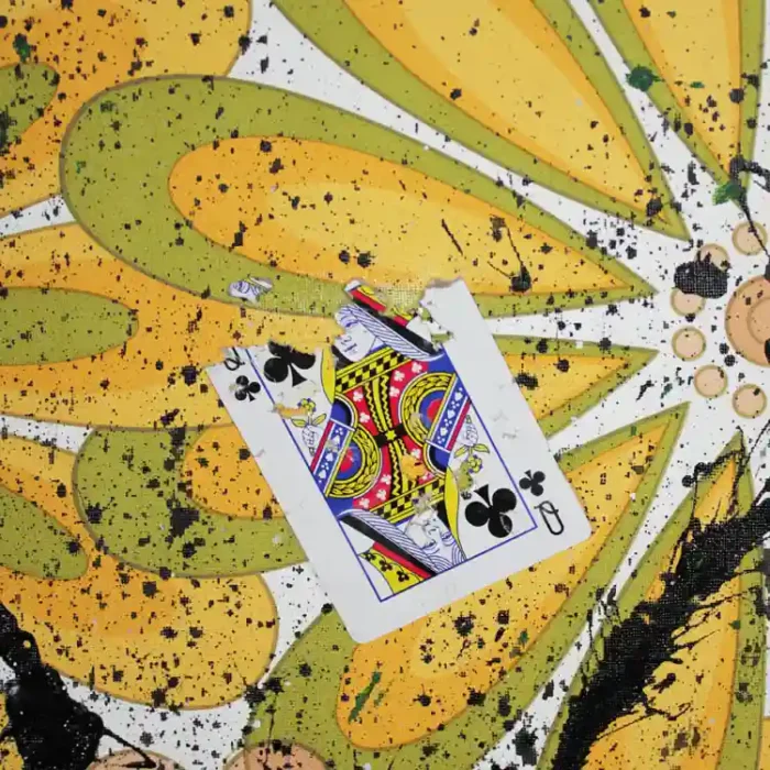 QUADRO ACRILICO-COLLAGE-SOUL 2025- op.6 STEVENS di M.Milanese - immagine 3